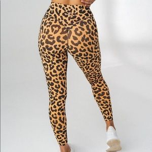 Balance Athletica ascend pants in cheetah